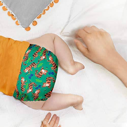 Bambino Mio, Miosolo All-in-One Cloth Diaper, Tiger Tango