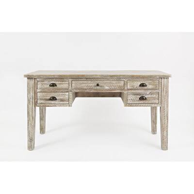 Wellston Writing Desk Color: Washed Gray