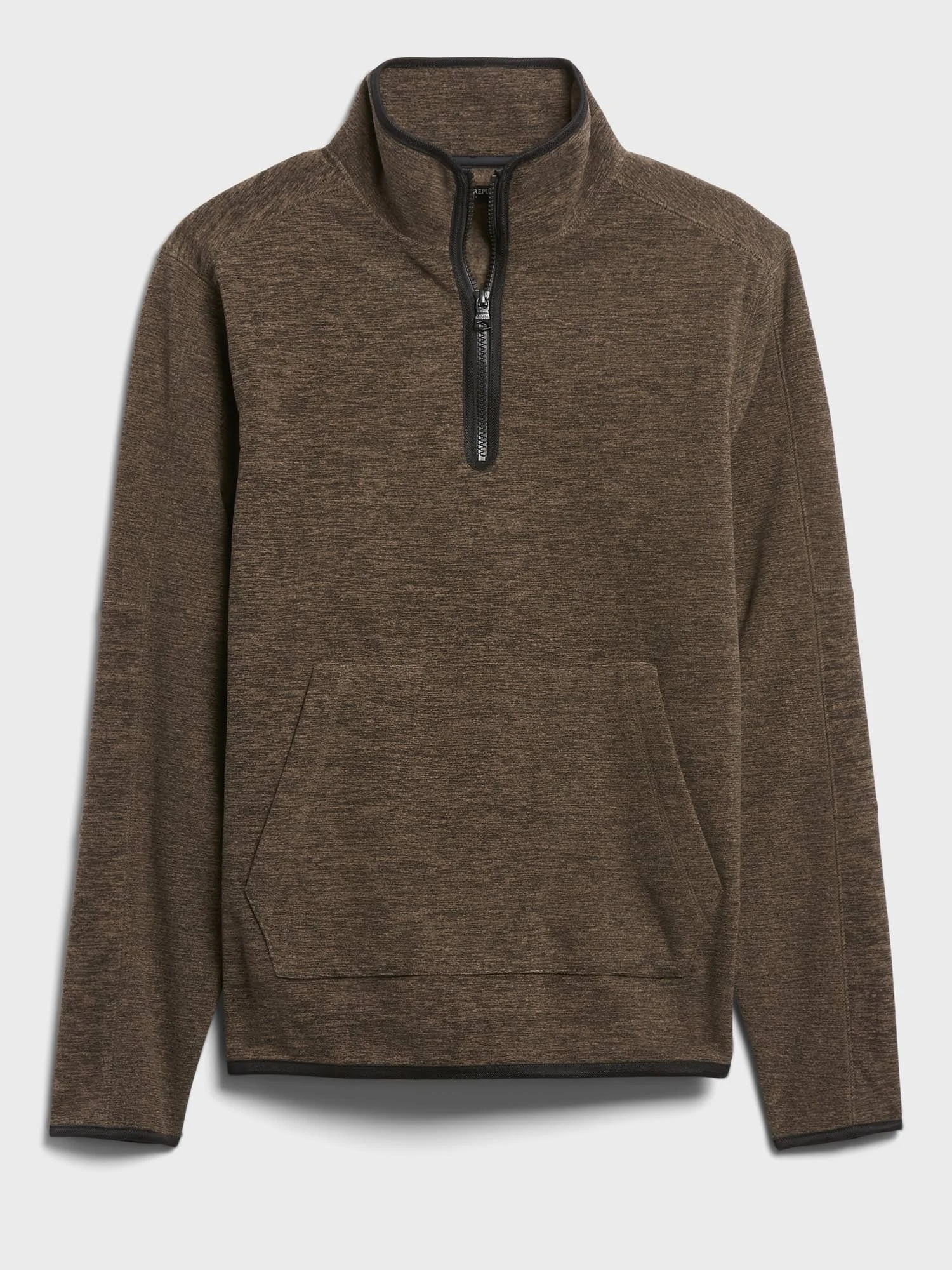 Banana Republic Men's Arctic Fleece Half-Zip Sweatshirt Olive Green Size L