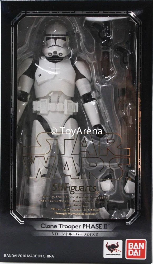 Star Wars Clone Trooper Phase 2 Bandai S.H.Figuarts PVC Action Figure