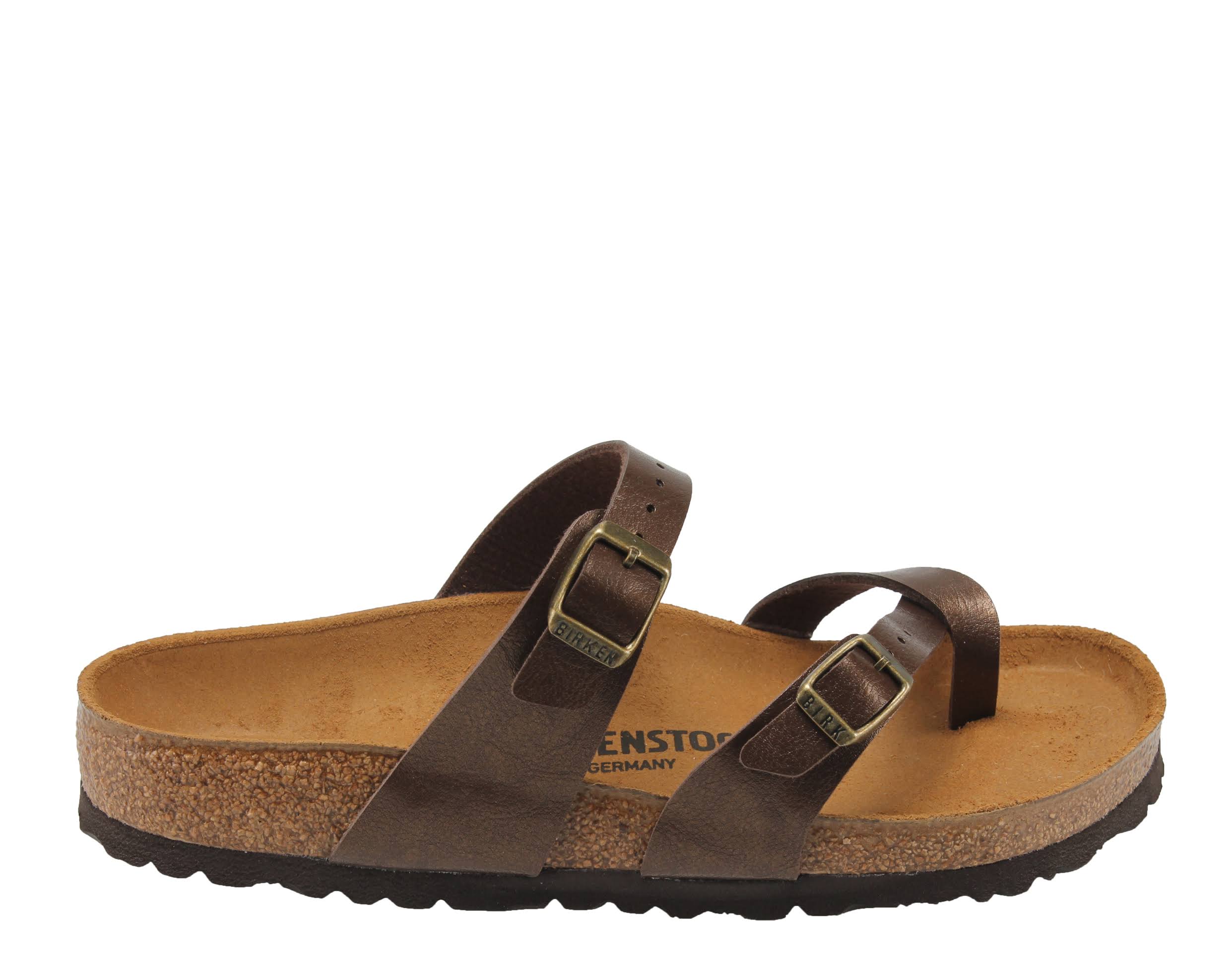Birkenstock Women's Mayari Sandal- Brown, Graceful Toffee / 40