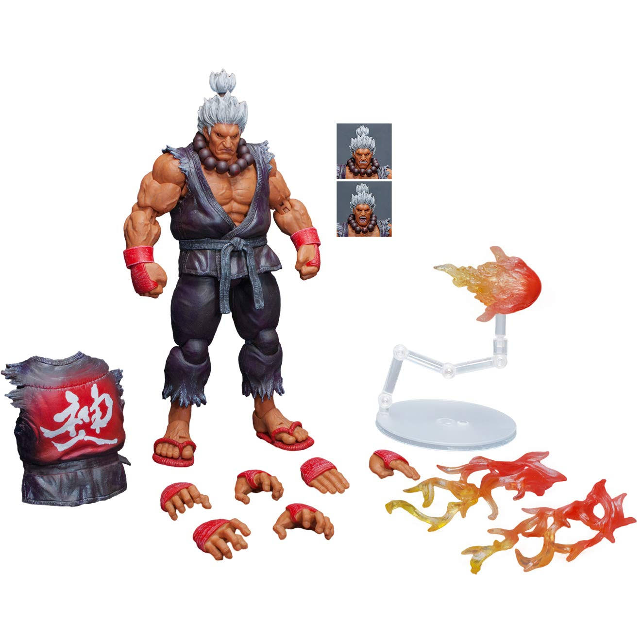 Street Fighter V Shin Akuma 1/12 Scale SDCC 2018 Exclusive Action Figure