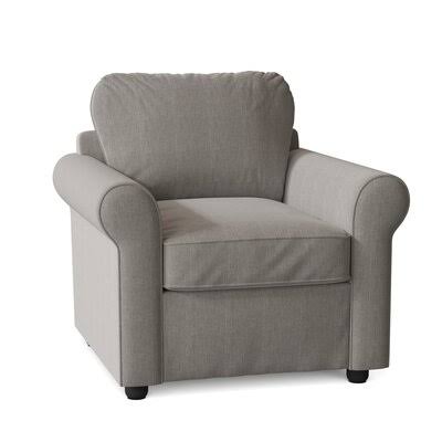 Wolsingham Manning Armchair Birch Lane Body Fabric: Hanover Concrete