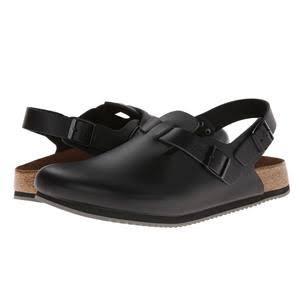 Women's Birkenstock &Tokyo Super Grip& Clog - 6-6.5US / 37EU B / Black Leather