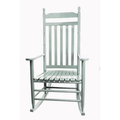 Ermera Rocking Chair Color: Coastal Gray