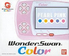 WonderSwan Color Pearl Pink Handheld Console (Japanese Import Video Game System)