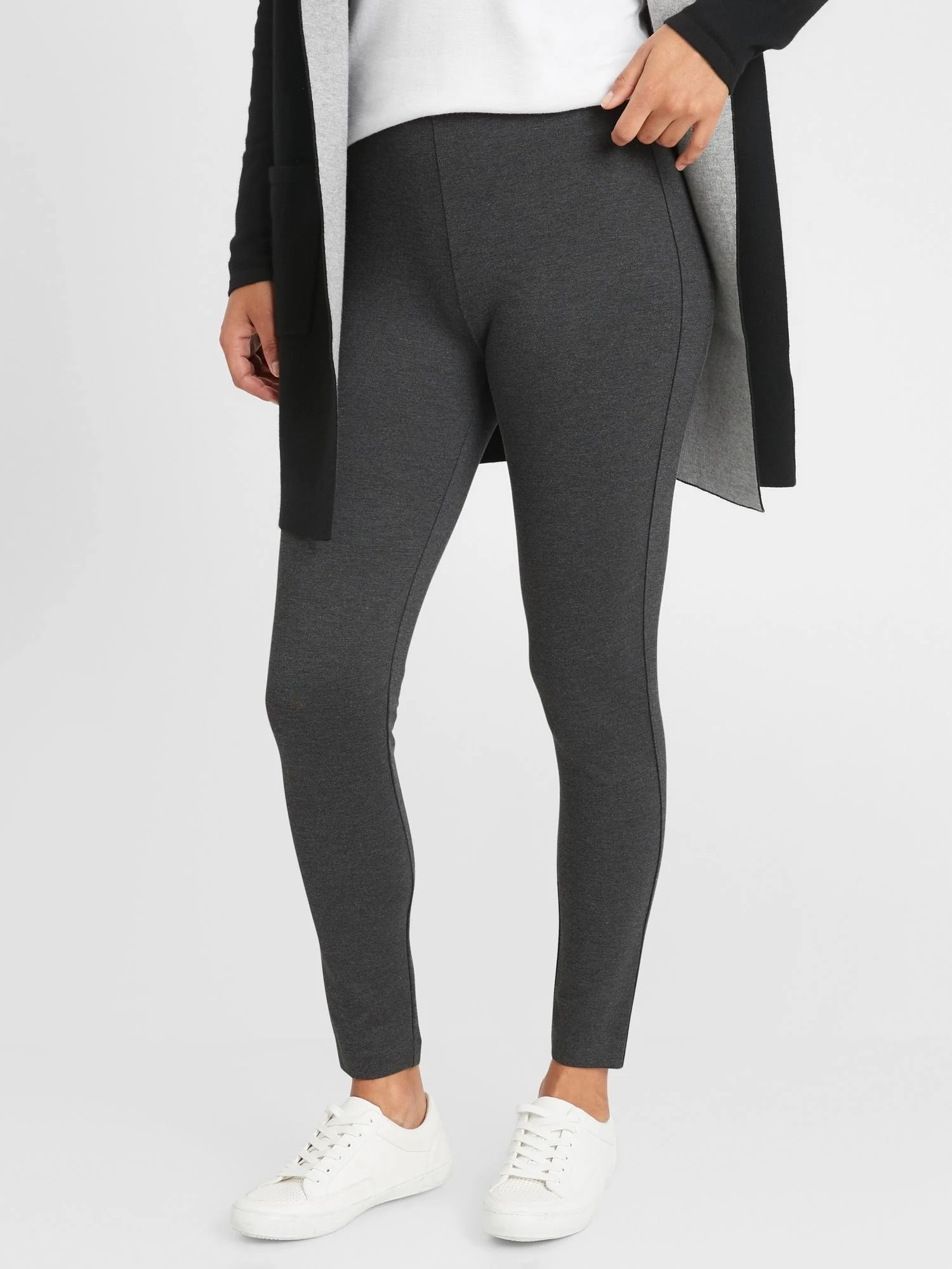 Women's Luxestretch Legging Heather Charcoal