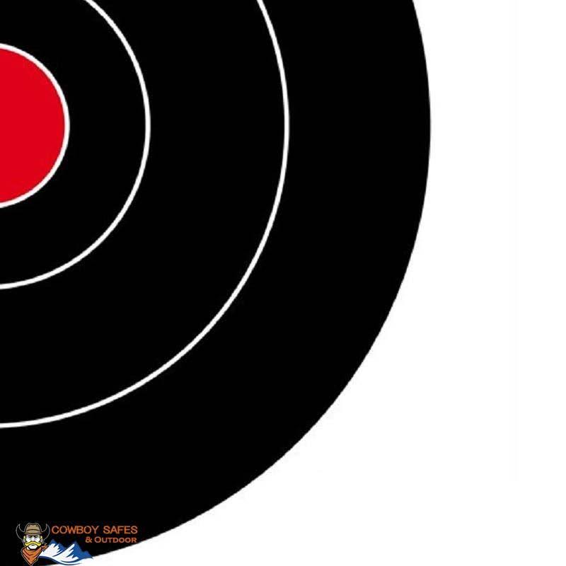 Birchwood Casey Dirty Bird Bull&s Eye Splattering Target, 8x22 - 200 pack