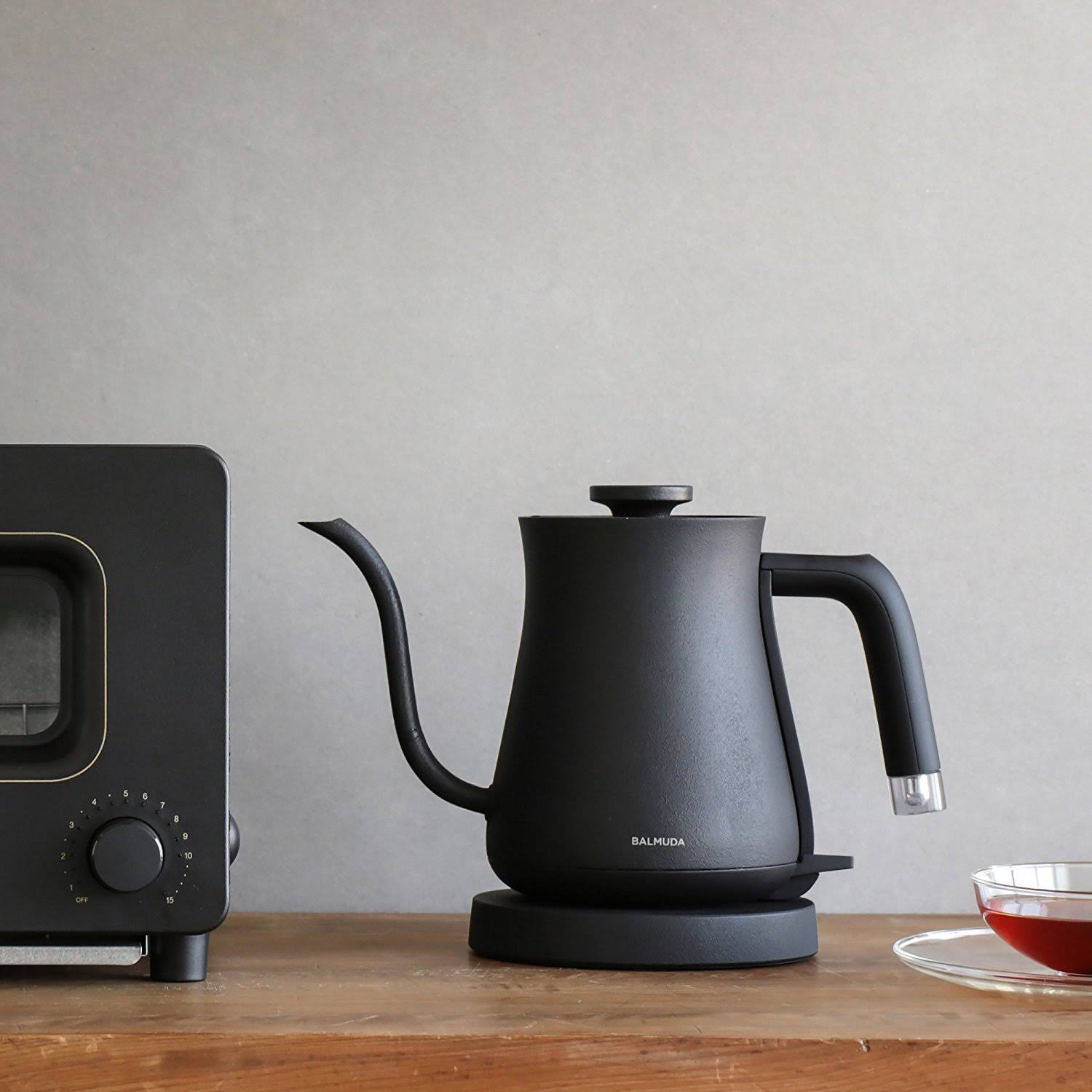 BALMUDA Electric Kettle The Pot K02A-BK (Black)
