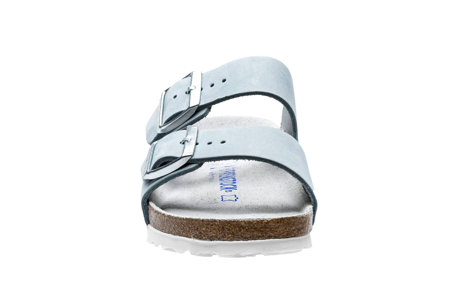 Birkenstock Arizona Soft Footbed (Sky Nubuck) Women's Sandals