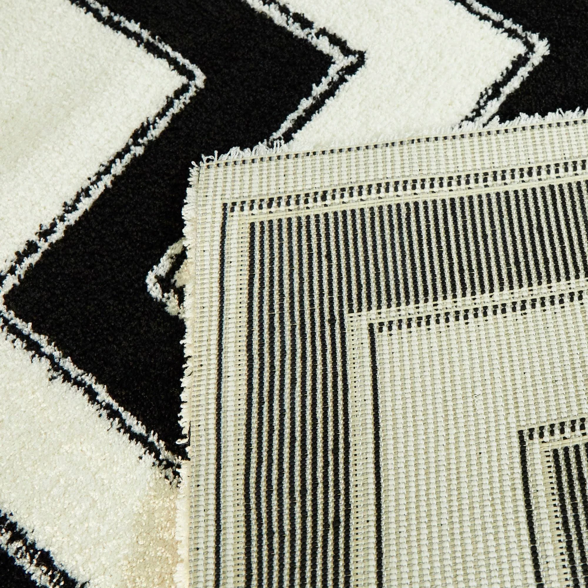 Balta Vincent White 5 ft. x 7 ft. Art Deco Area Rug