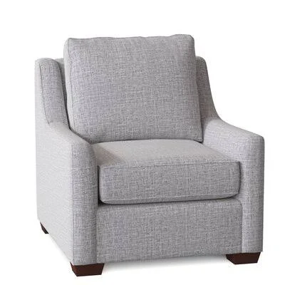 L? A 33x22 Wide Armchair Birch Lane Body Fabric: Zula Pumice