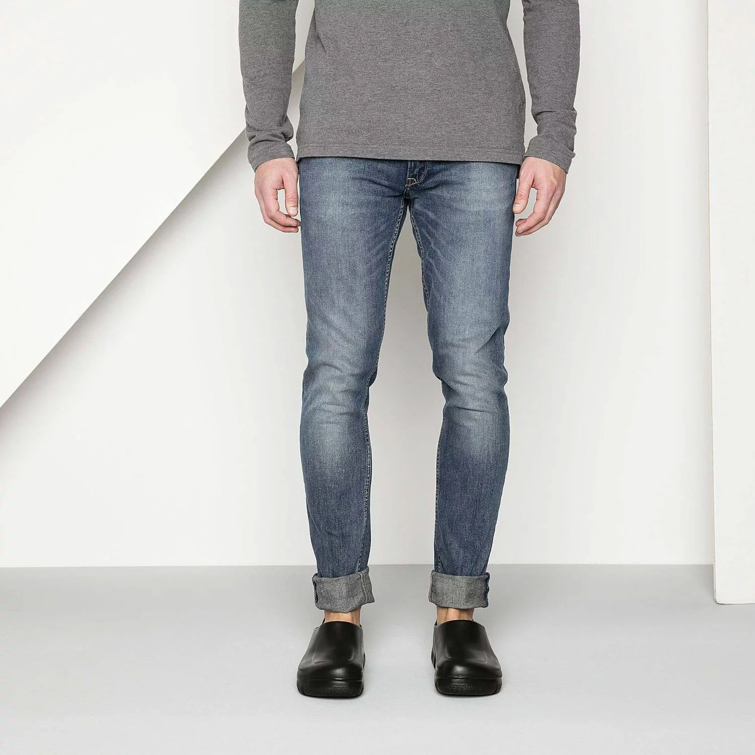 Birkenstock A640 Steel Toe Clog - 43 - Black