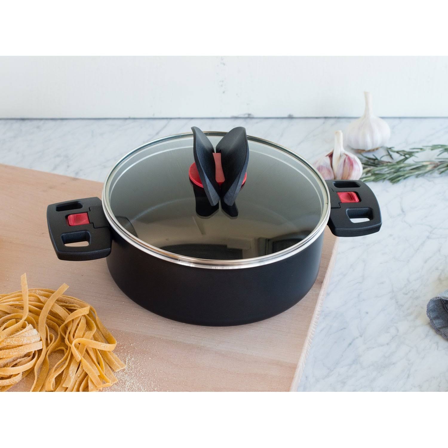 Ballarini Click & Cook 4-qt Nonstick Saute Pan w/Lid