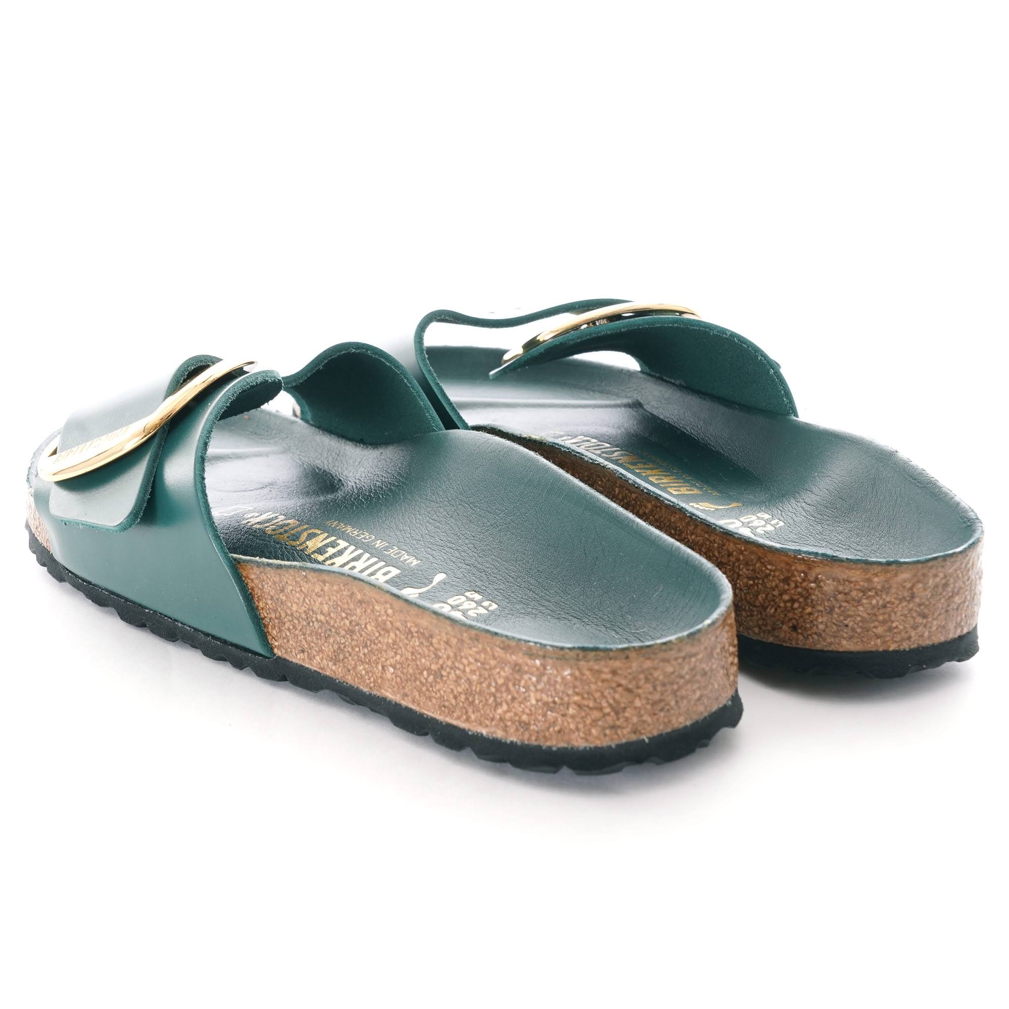 Birkenstock Clogs Green Madrid Big Buckle 3.5 Women / EU 41 / Green