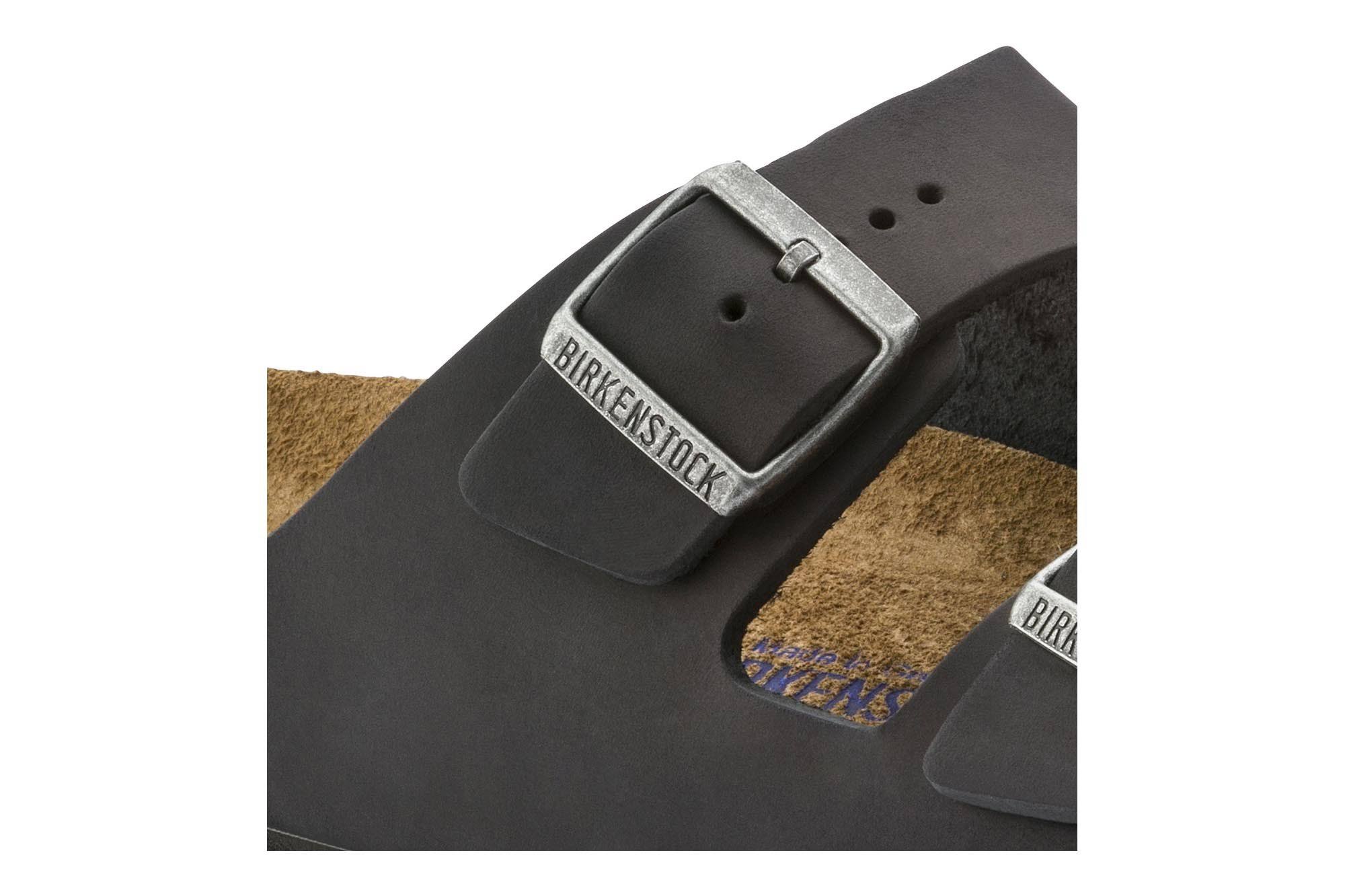 Birkenstock Arizona Soft Footbed (36 Black Oiled Leather)