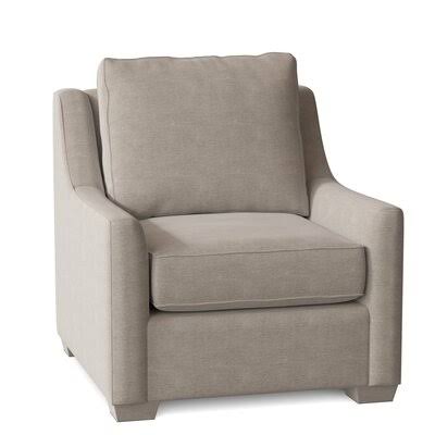 Swifton 33x22 Wide Armchair Birch Lane Body Fabric: Amigo Dove