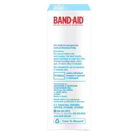 20 Packs : Band-Aid Tough Strips Waterproof Bandage, 20 Count per Pack