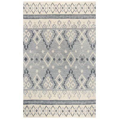 Gladstone Hand-Tufted Natural Wool Area Rug Rug Size: Rectangle 9' x 12'