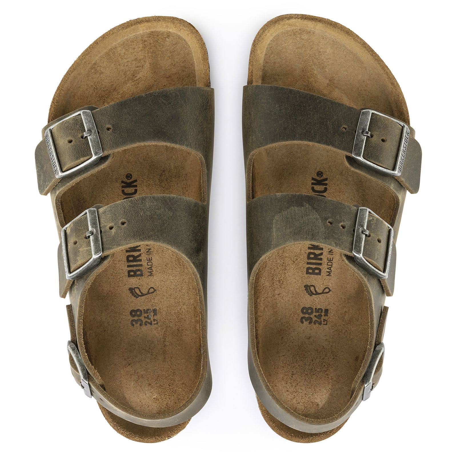 Birkenstock Milano (37 Habana Oiled Leather)