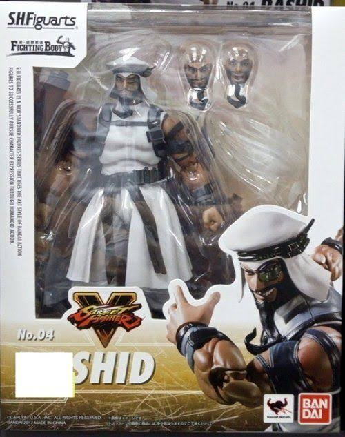 Street Fighter V Rashid S.H.Figuarts Action Figure