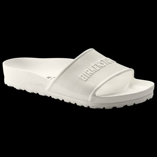 Birkenstock Barbados Eva Sandals - Mens Slides - White/White, Size 11.0
