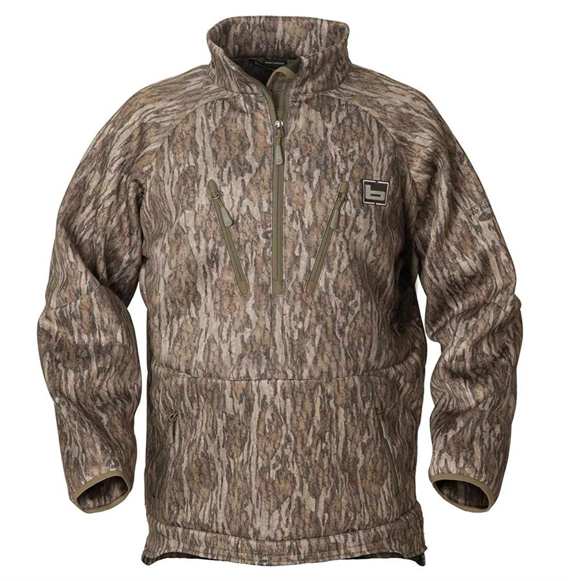 Banded 's Heavy Tec Fleece 1/2 Zip Pullover Polyester