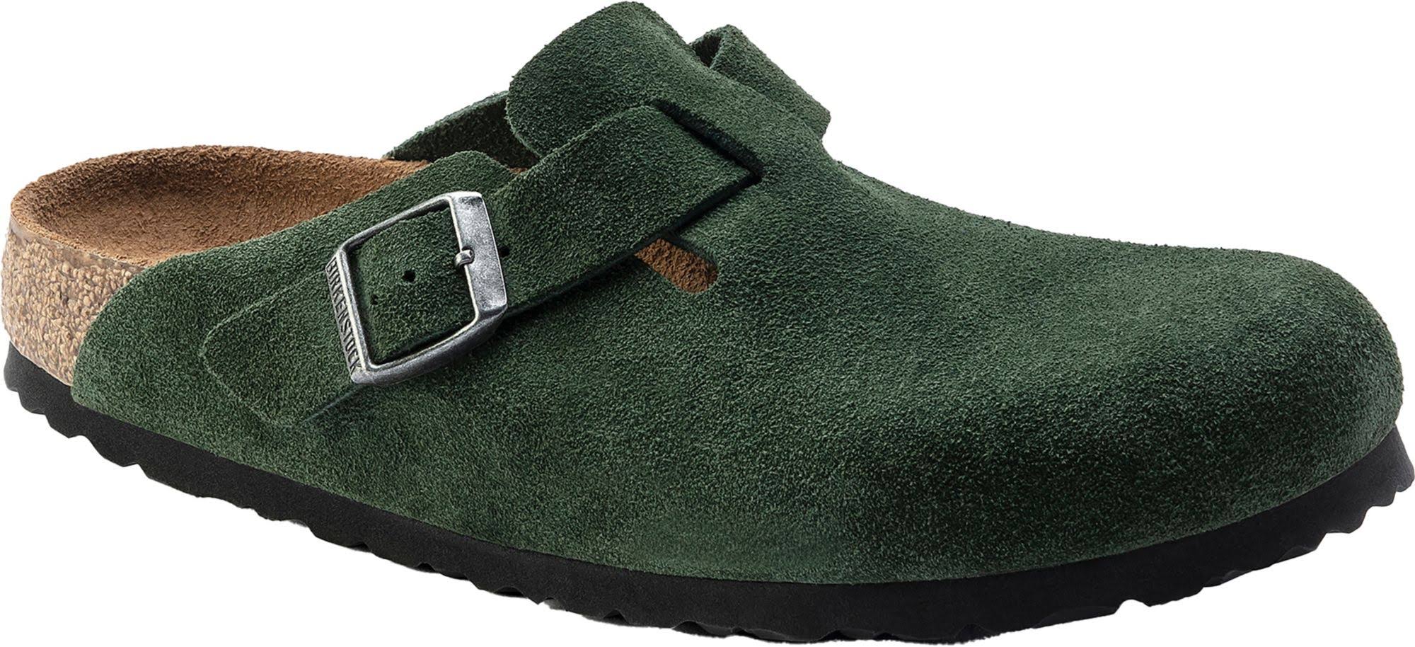 Birkenstock Boston Soft Footbed - Suede Mountain View / 36 / Narrow