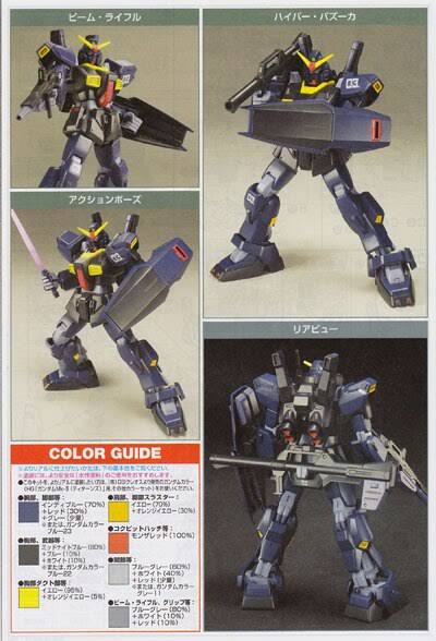 Bandai Hobby HGUC RX-178 Gundam MK-II Titans HG 1/144 Model Kit