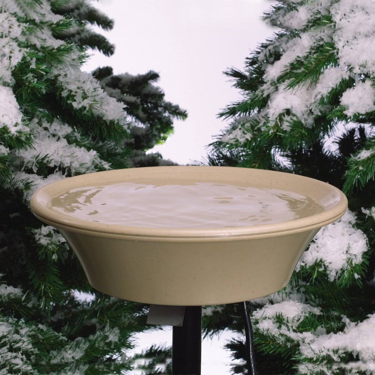 Allied Precision 14 in Heated Deck/Pole Bird Bath