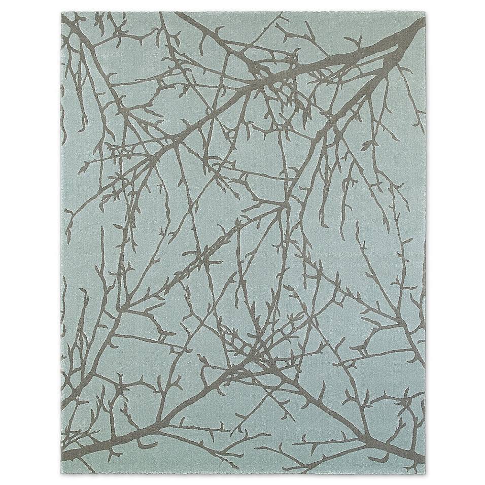 Forest 3& 11x22 x 5& 7x22 Area Rug in Blue