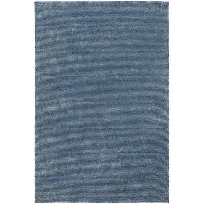 Axel Handmade Tufted Wool/Viscose Navy Area Rug Birch Lane Rug Size: Rectangle 5& x 7&6x22