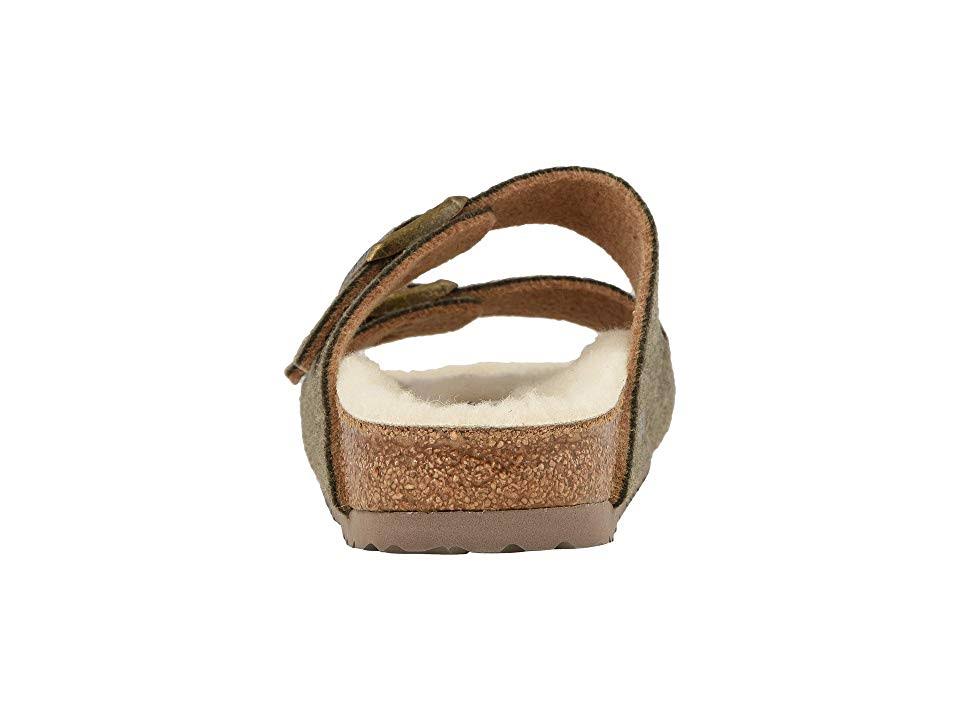 Birkenstock Arizona Happy Lamb Khaki Wool 41 N