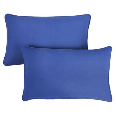 Julio Aruba Rectangular Sunbrella Pillow Cover & Insert Birch Lane Color: Canvas True Blue