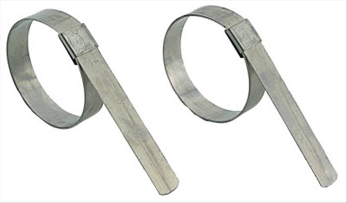 Band It CP Series Center Punch Clamps, 1x22 Hose ID, 5/8x22W, Stainless Steel 201 CP4S99