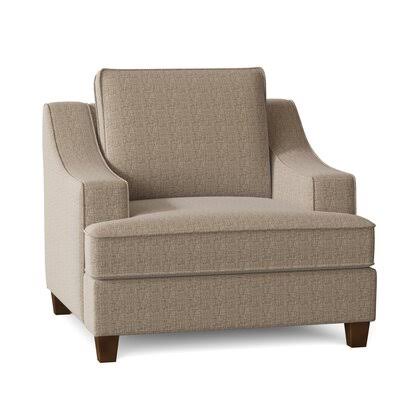Lise 39x22 Wide Armchair Birch Lane Body Fabric: Zula Linen