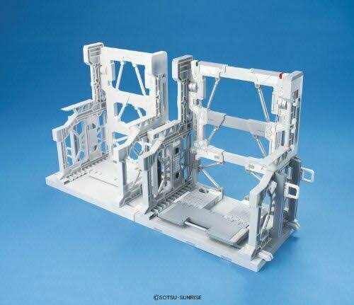 Bandai Builders Parts 1/144 System Base 001 White Model Kit