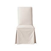 Parsons Chair Slipcover - Ballard Essential Natural Linen - Ballard Designs