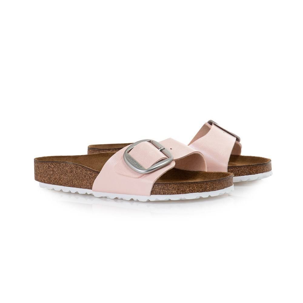Birkenstock Slippers Madrid Big Buckle, 1018768 - Pink - 5.5