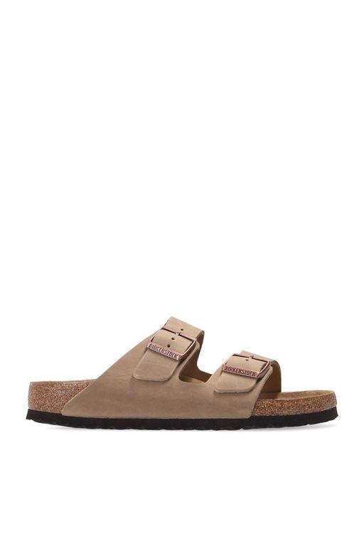 Birkenstock Arizona Oiled Leather Narrow Sandals - Tabacco Brown