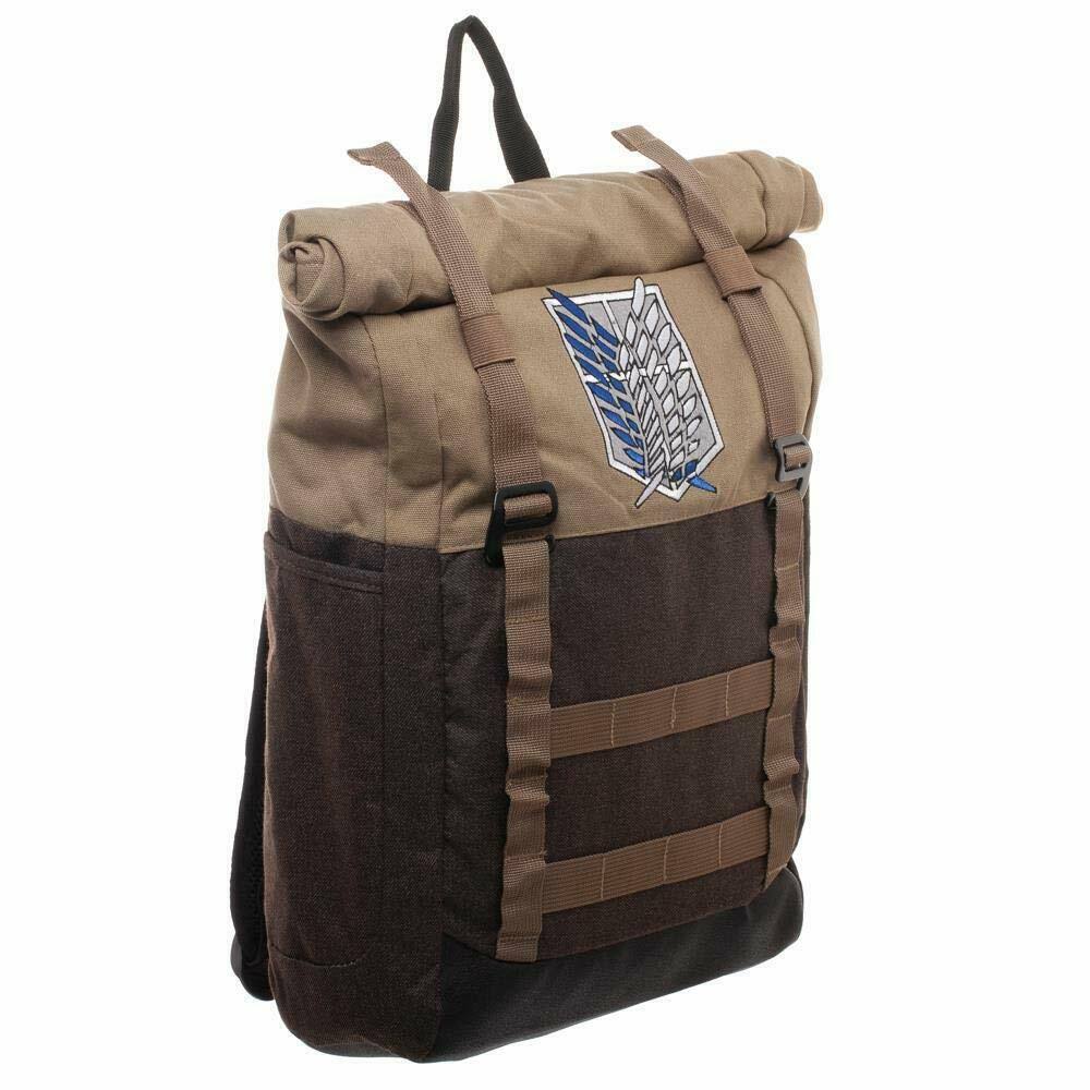 Attack on Titan Roll -Top Laptop Backpack