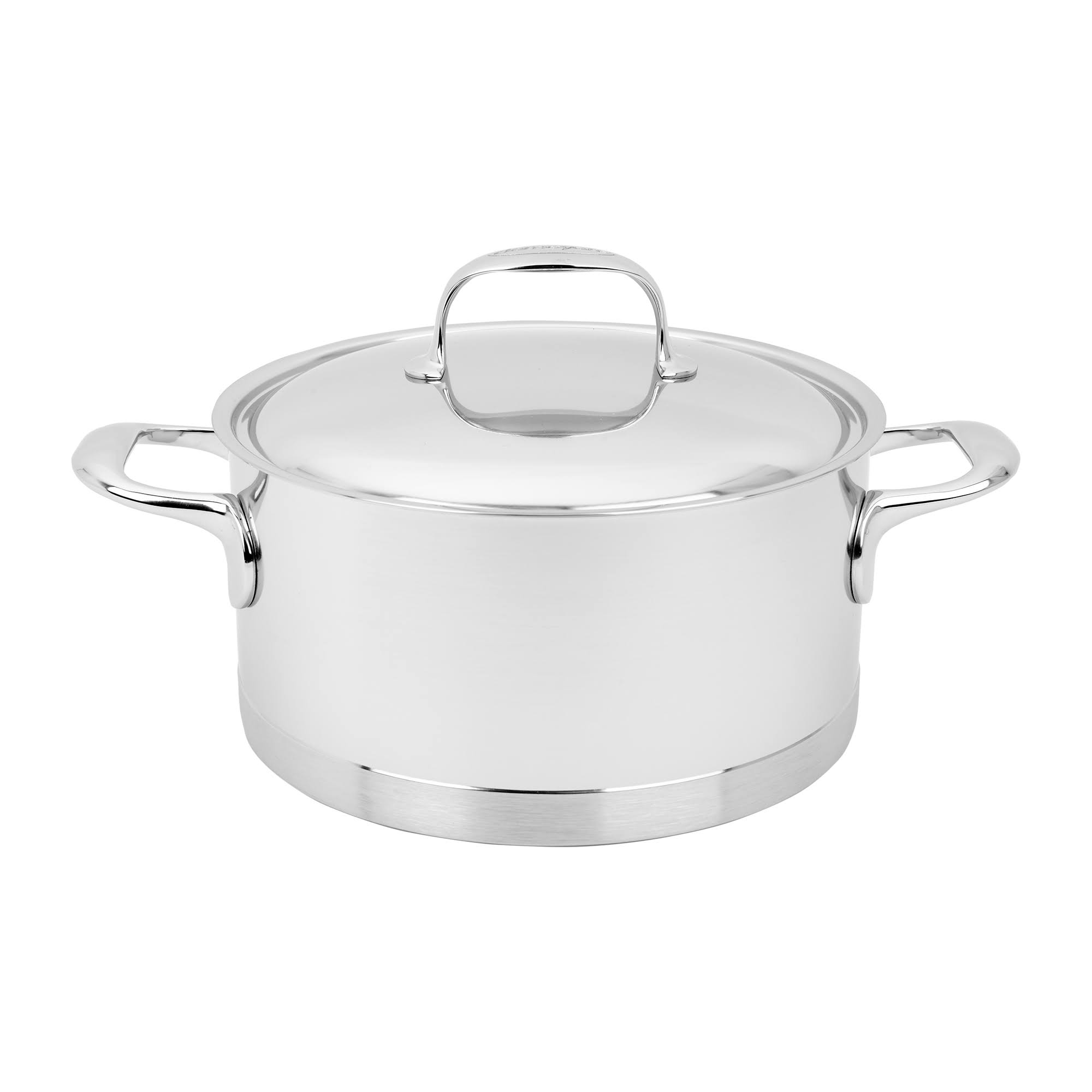 Demeyere Atlantis 4.2-Quart Stainless Steel Dutch Oven