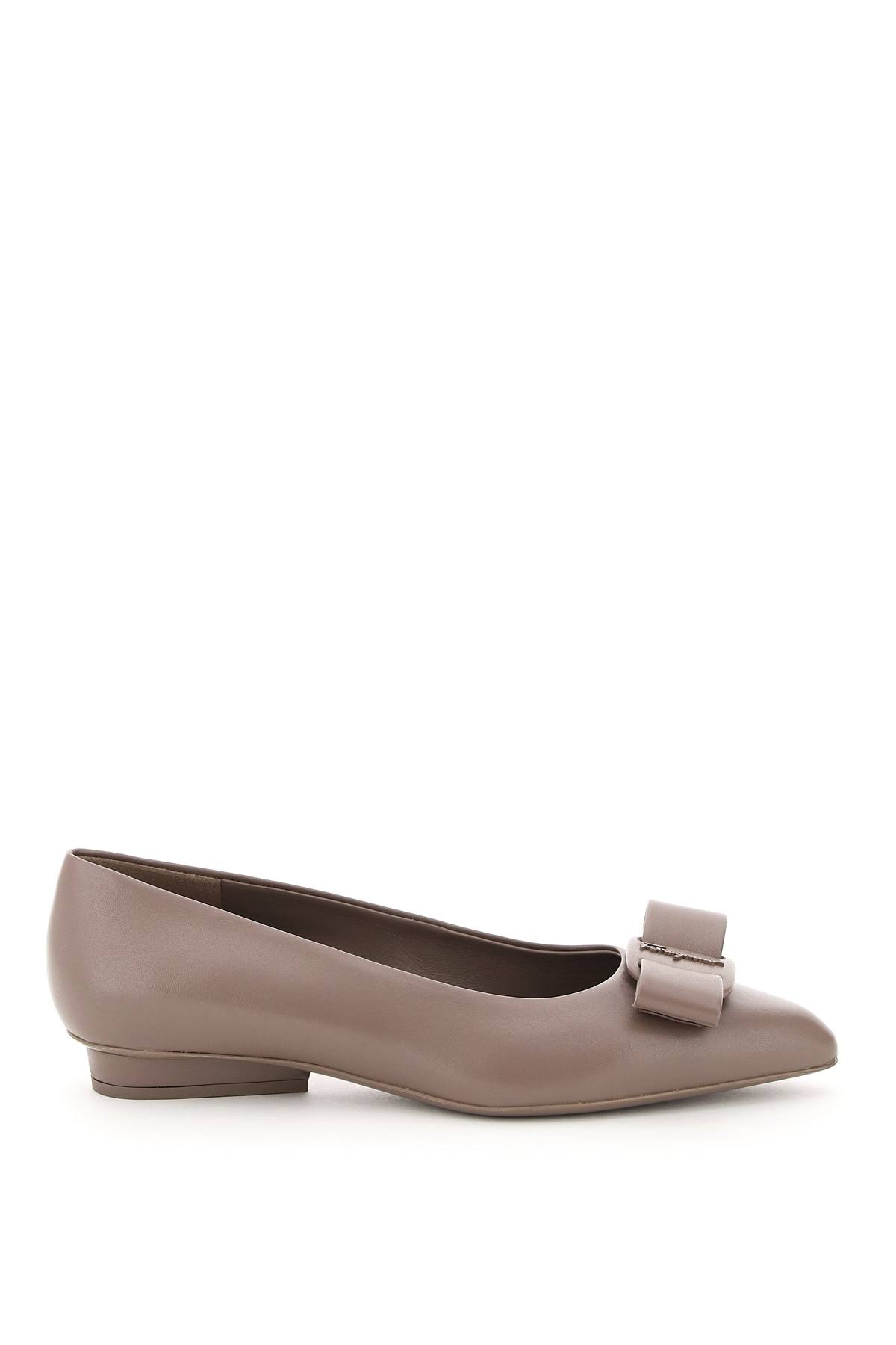 Salvatore Ferragamo Viva Leather Flat