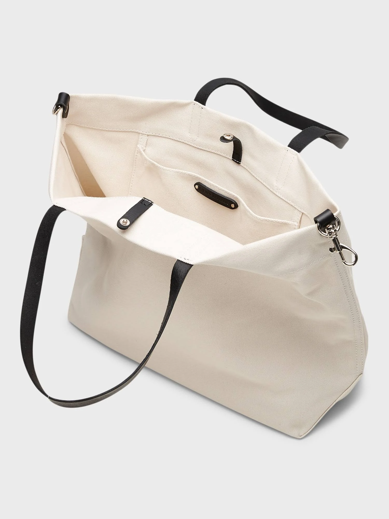 Banana Republic Women's Canvas Tote Ecru White One Size