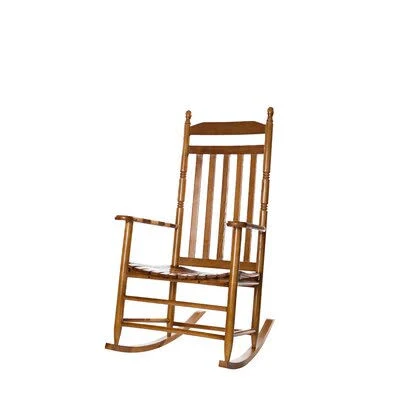 Ermera Rocking Chair Color: Medium Oak