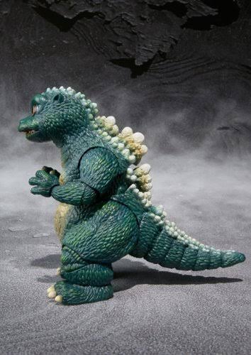 Bandai S.H.MonsterArts Little Godzilla & Crystal Figure Set