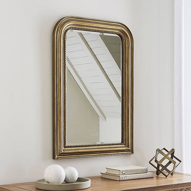 Louis Wall Mirror Antique Silver - Ballard Designs