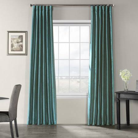 Sagunto Synthetic Room Darkening Thermal Rod Pocket Single Curtain Panel Size per Panel: 50x22 W x 120x22 L, Curtain Color: Peac