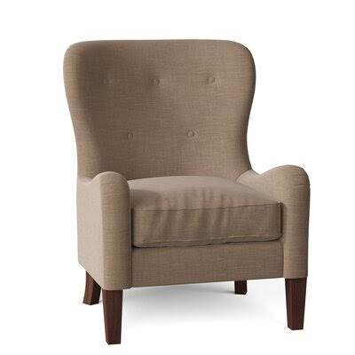 Gilliam 32x22 Wide Tufted Down Cushion Armchair Birch Lane Body Fabric: Conversation Linen
