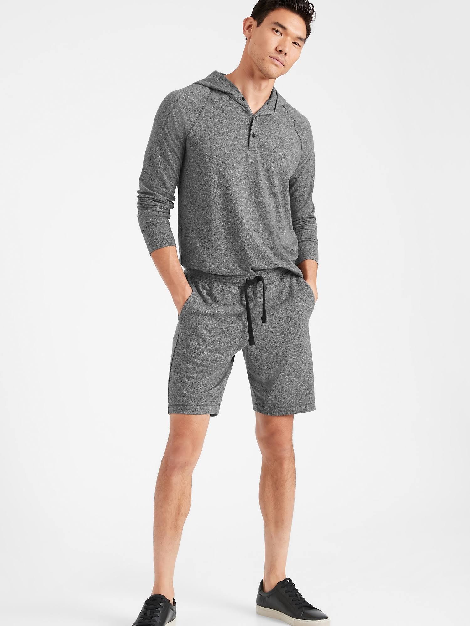Banana Republic Men's Cozy Lounge Short Charcoal Gray Tall Size XXL
